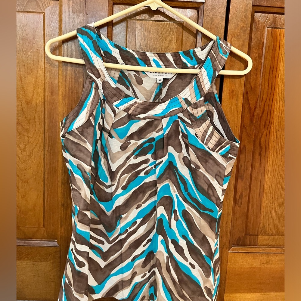 Trina Turk - summer tank (size 4)